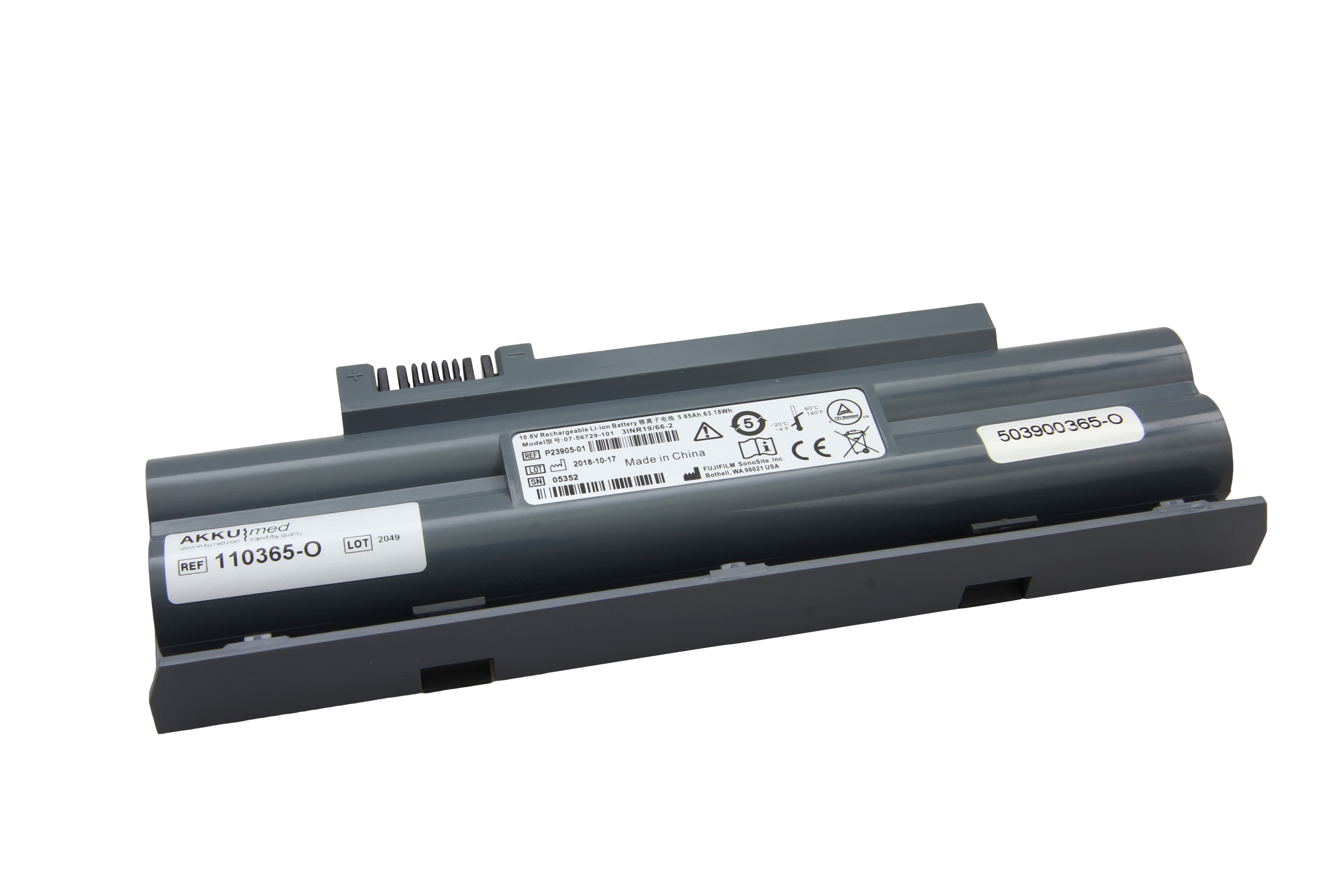 Systèmes à ultrasons de batterie Li-Ion Sonosite d'origine Titan, MicroMaxx - PN P07168
