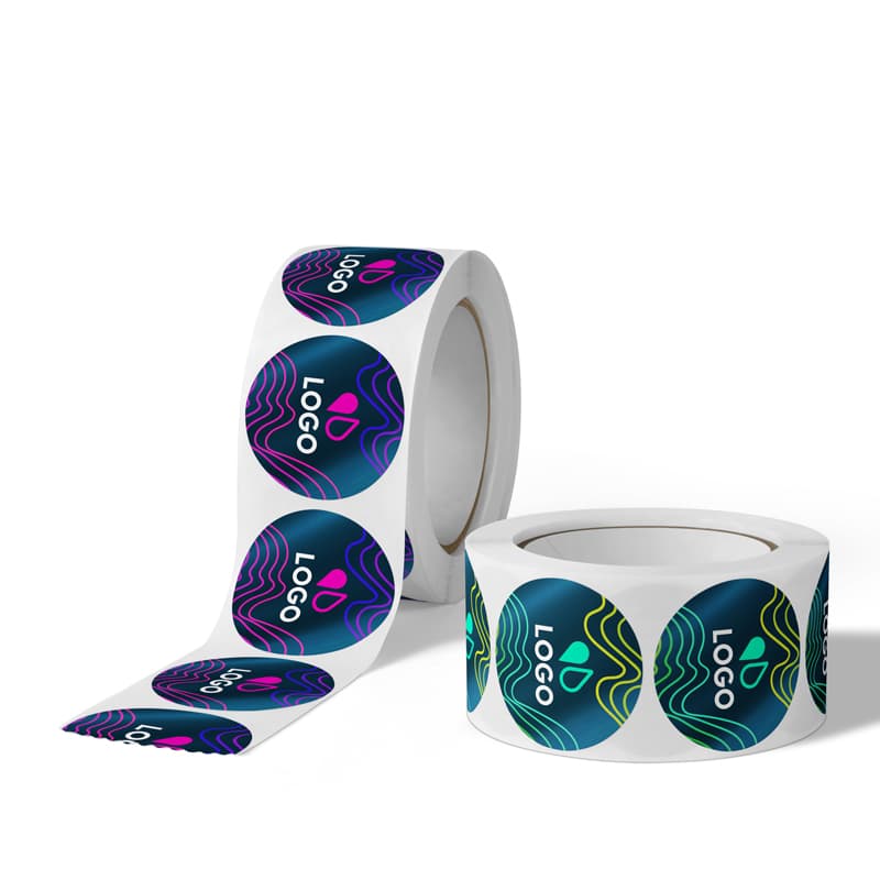 1000.00000 Autocollants Publicitaires En Rouleau 5x5 cm - Easyflyer