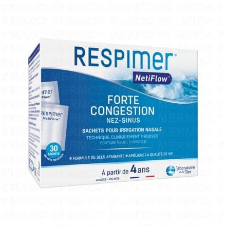 RESPIMER Sachets pour irrigation nasale 30 sachets